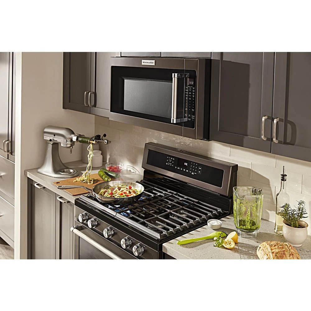 30" 1000-Watt Microwave Hood Combination KMHS120EBS