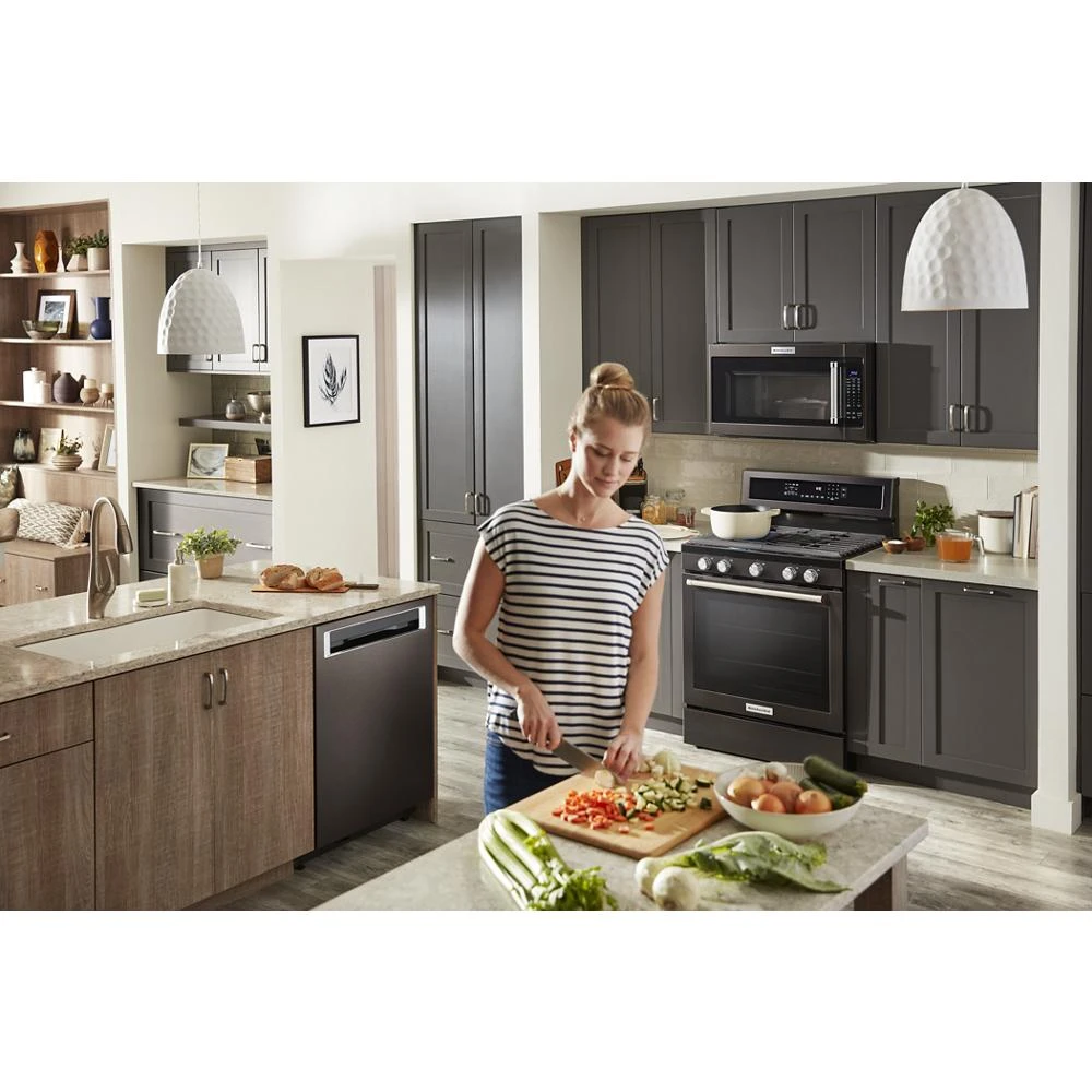 30" 1000-Watt Microwave Hood Combination KMHS120EBS