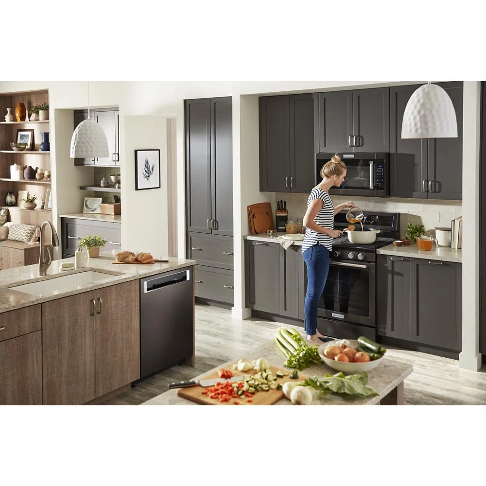 30" 1000-Watt Microwave Hood Combination KMHS120EBS