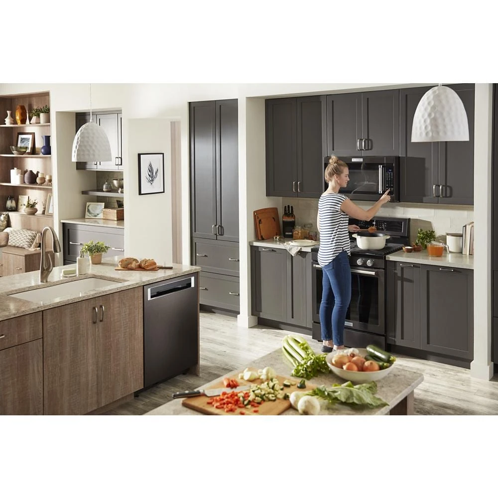 30" 1000-Watt Microwave Hood Combination KMHS120EBS
