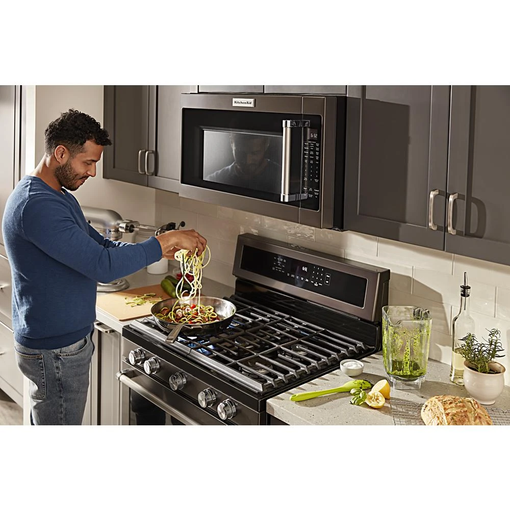 30" 1000-Watt Microwave Hood Combination KMHS120EBS