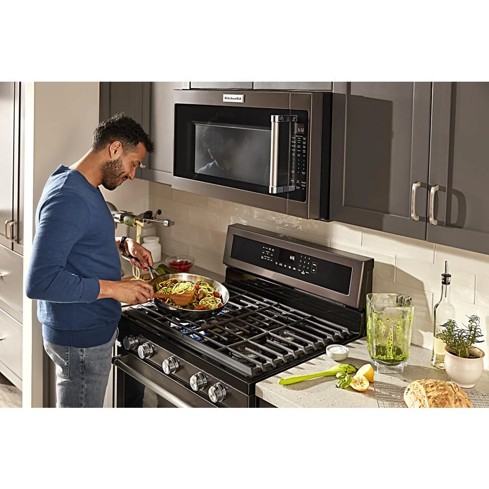 30" 1000-Watt Microwave Hood Combination KMHS120EBS