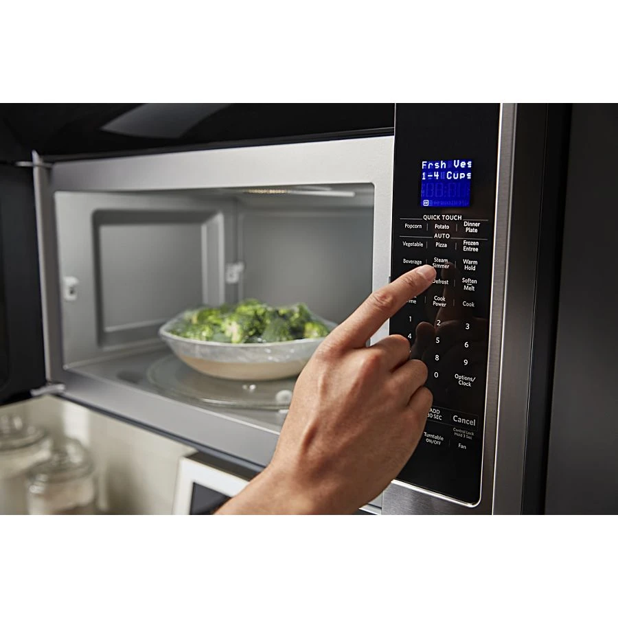30" 1000-Watt Microwave Hood Combination KMHS120ESS