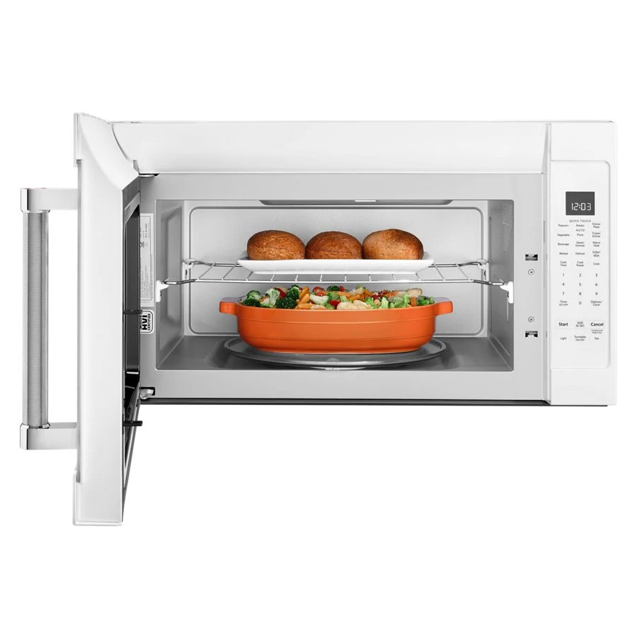 30" 1000-Watt Microwave Hood Combination KMHS120EWH