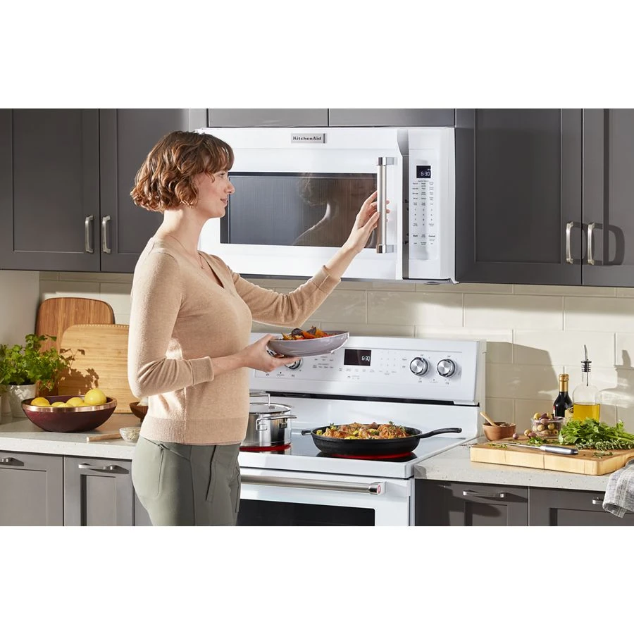 30" 1000-Watt Microwave Hood Combination KMHS120EWH