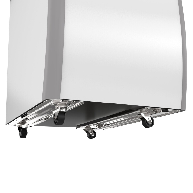26 in. 4 Tub Ice Cream Dipping Cabinet Display Freezer with Sliding Glass Door and Sneeze Guard, 6 cu. ft KMICD26SDFG