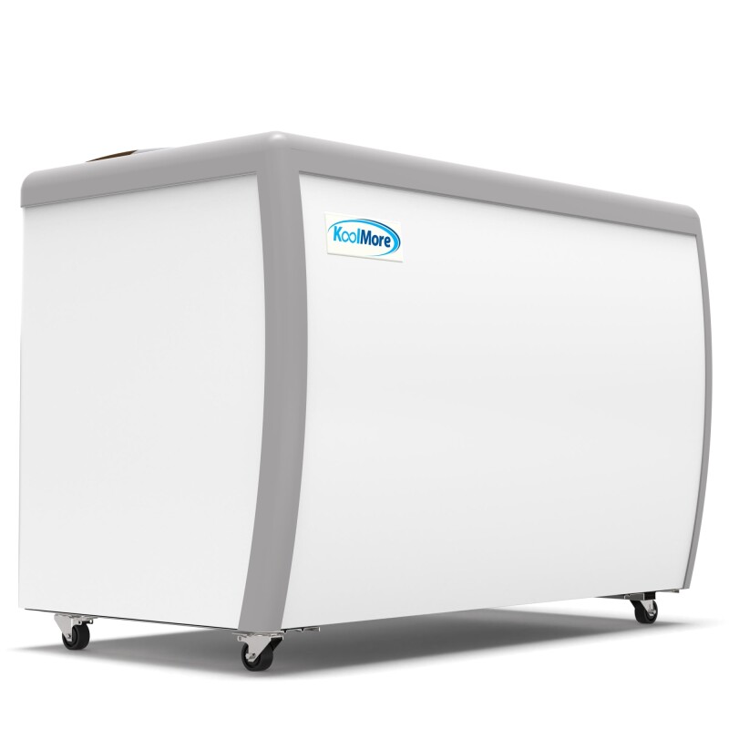 50 in. 8 Tub Ice Cream Dipping Cabinet Display Freezer with Sliding Glass Door, 13 cu. ft KMICD49SD