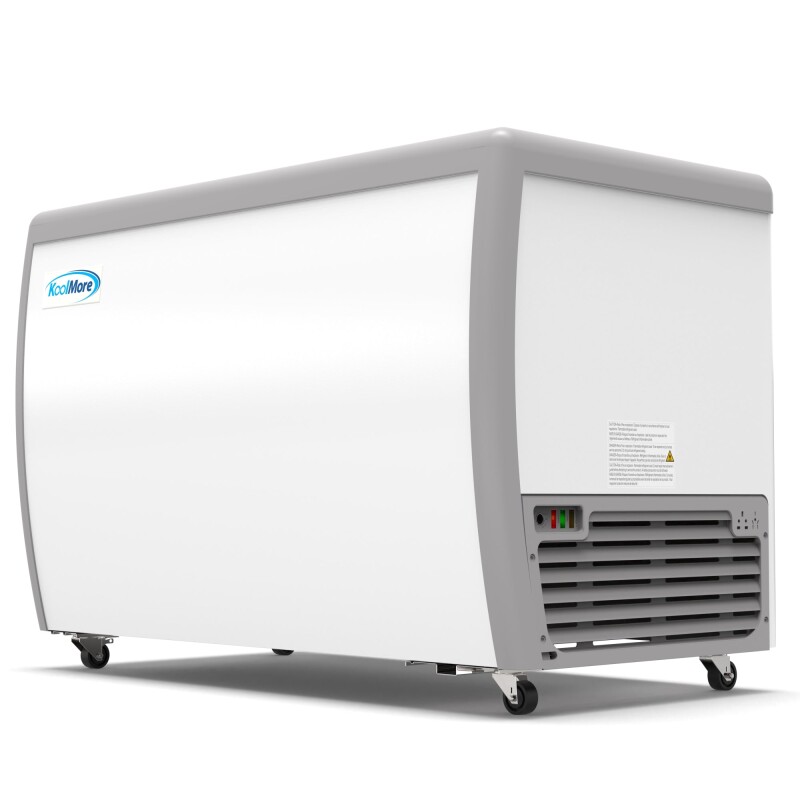 50 in. 8 Tub Ice Cream Dipping Cabinet Display Freezer with Sliding Glass Door, 13 cu. ft KMICD49SD