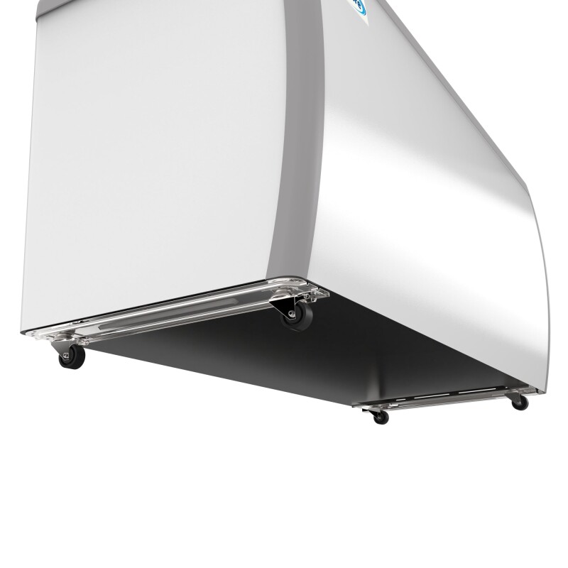 70 in. 12 Tub Ice Cream Dipping Cabinet Display Freezer with Sliding Glass Door, 20 cu. ft KMICD71SD