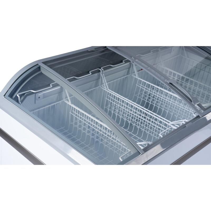 65 Inch Manual Defrost Island Chest Freezer in White, 16 cu. ft KMISCF65MD