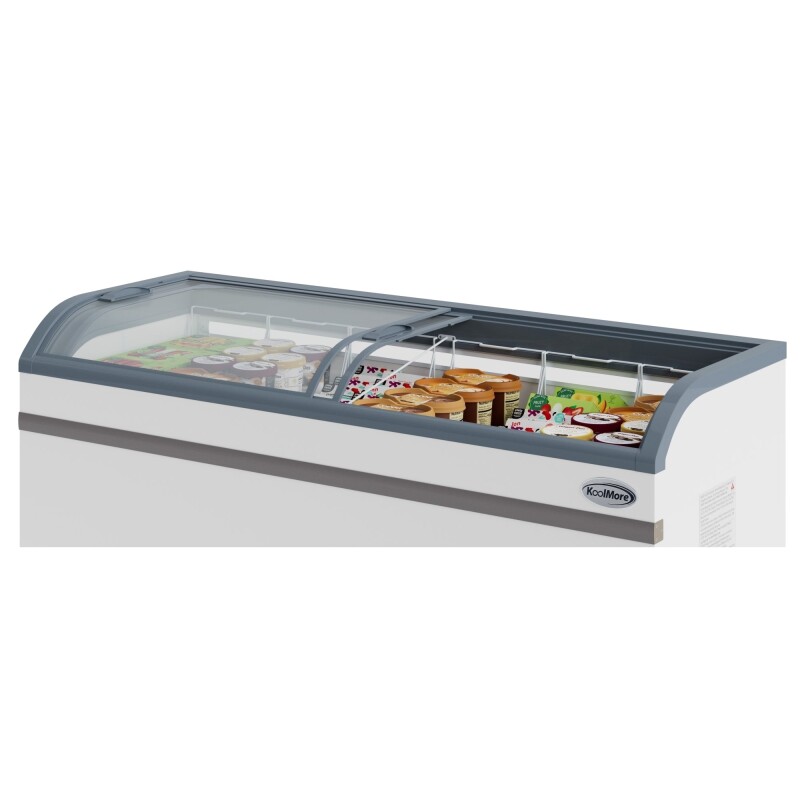 78 Inch Manual Defrost Island Chest Freezer in White, 19 cu. ft KMISCF78MD