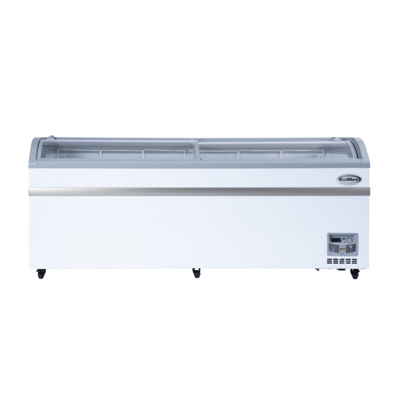 78 Inch Manual Defrost Island Chest Freezer in White, 19 cu. ft KMISCF78MD