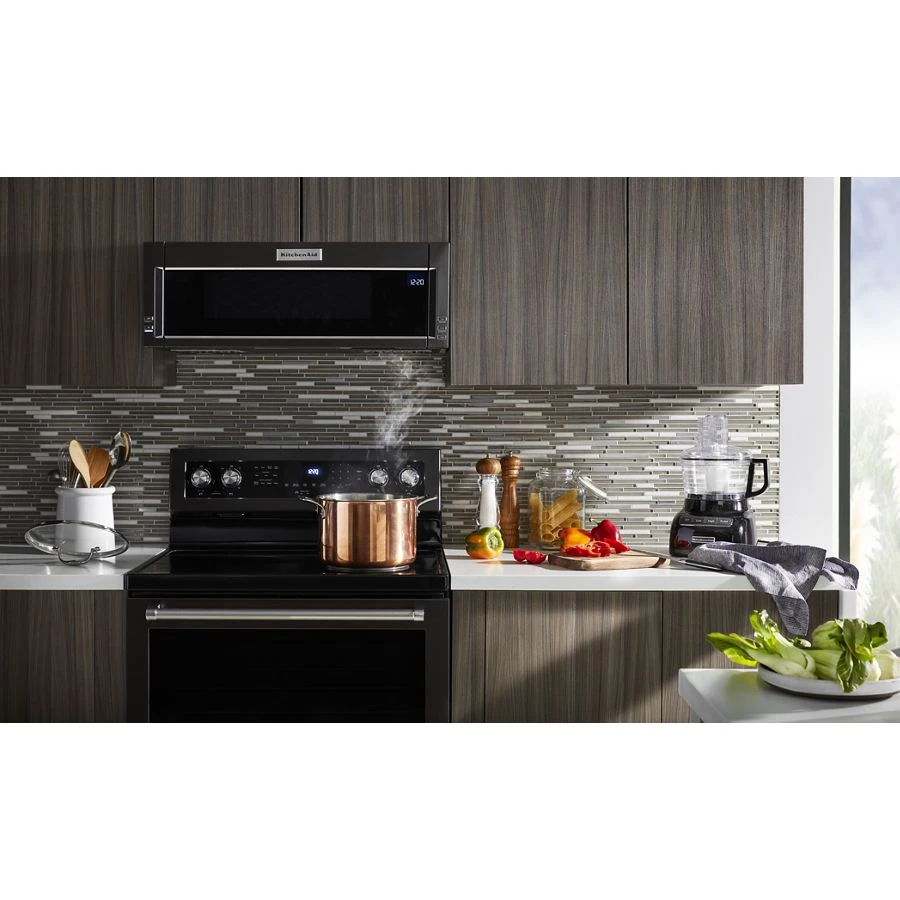 1000-Watt Low Profile Microwave Hood Combination with PrintShield Finish KMLS311HBS