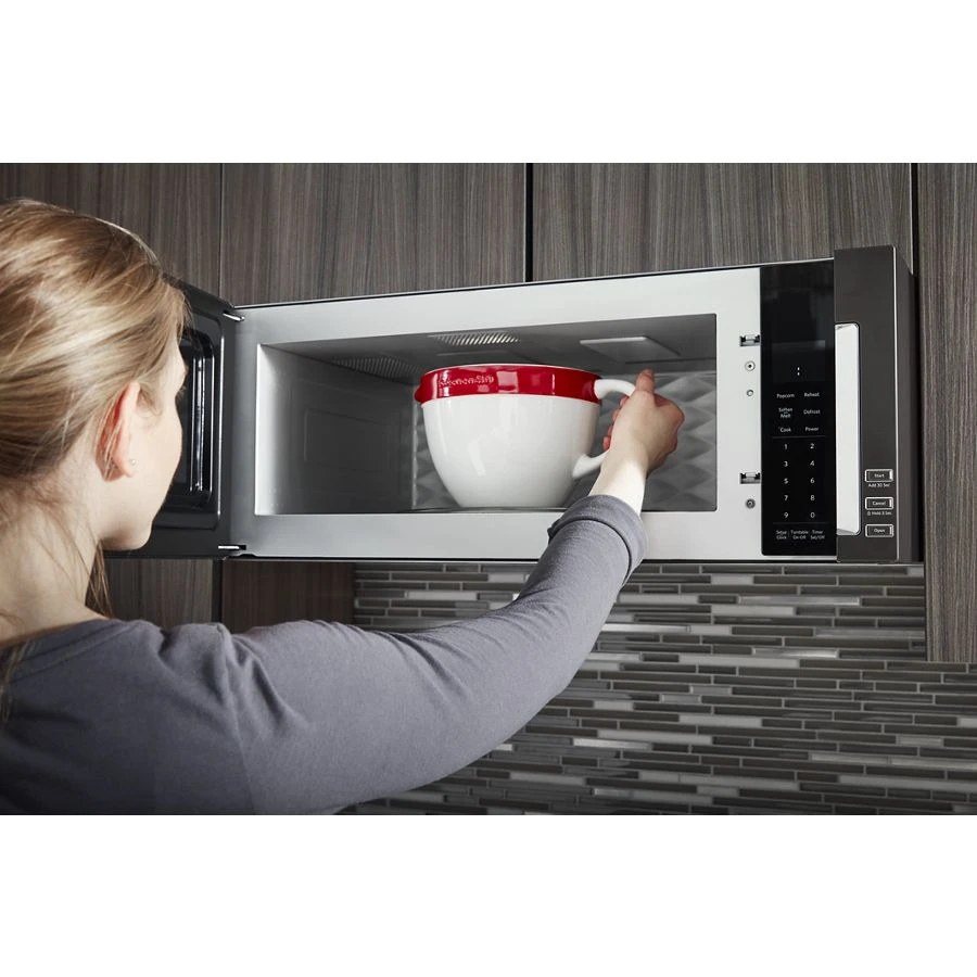 1000-Watt Low Profile Microwave Hood Combination with PrintShield Finish KMLS311HBS