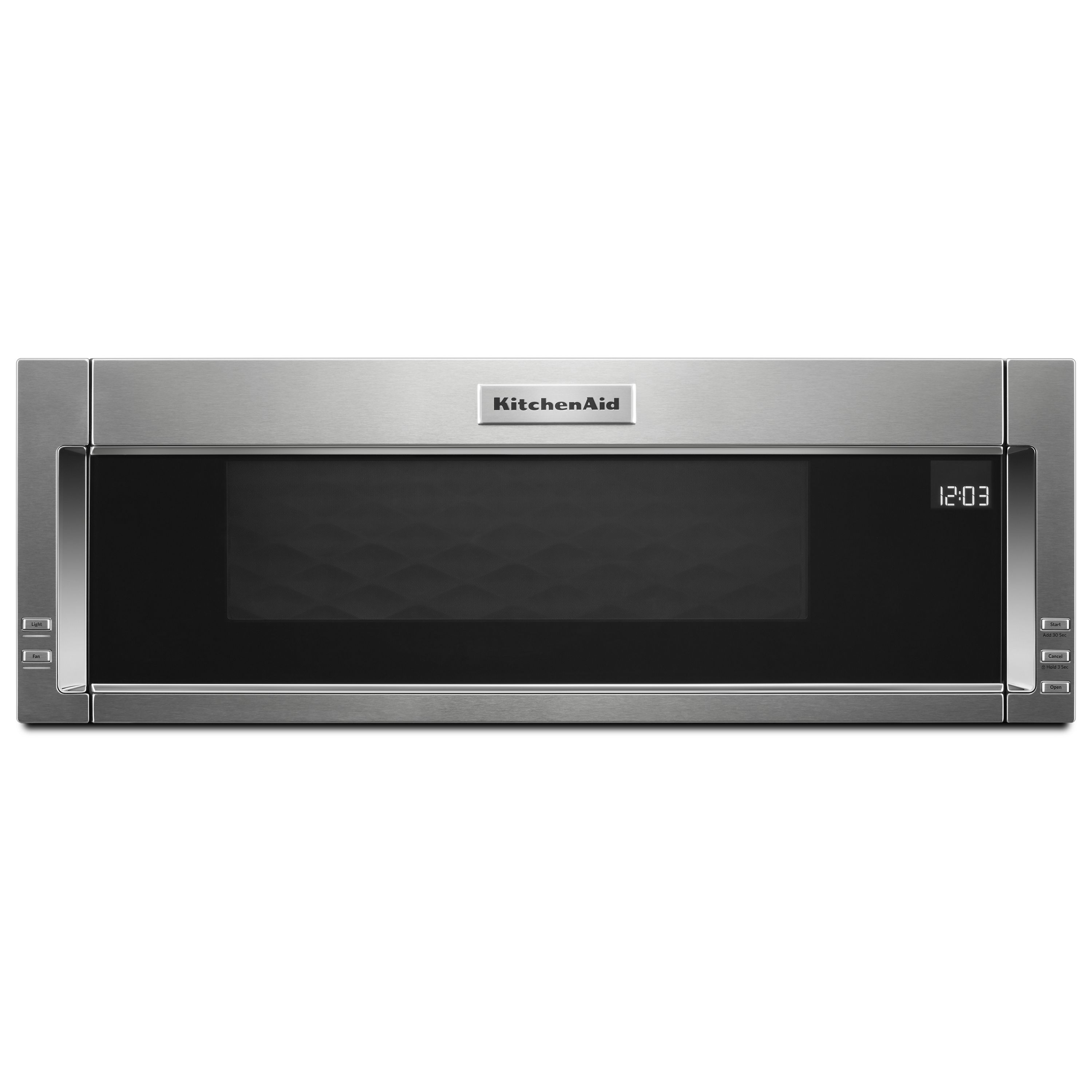 KitchenAid 1000-Watt Low Profile Microwave Hood Combination Stainless Steel KMLS311HSS Picture 1