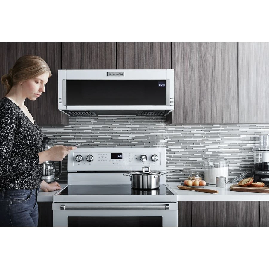 1000-watt Low Profile Microwave Hood Combination KMLS311HWH
