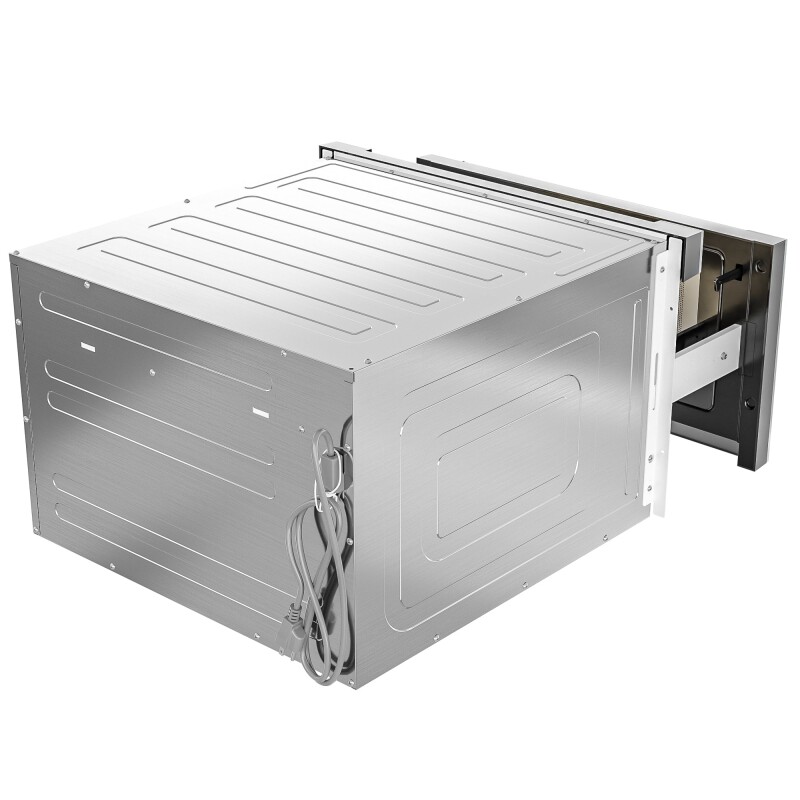 24 in. Stainless-Steel Microwave Drawer, Wall-Mounted with Flat Bottom,1.2 Cu. Ft KMMD1SS, product image 7 of 13
