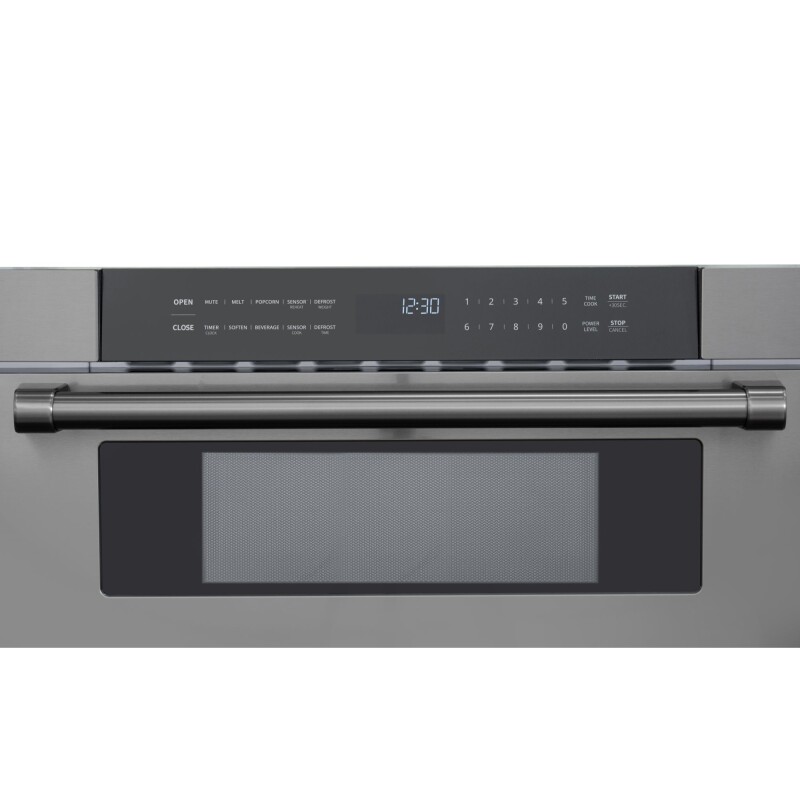 Reserve 30 in. Stainless-Steel Microwave Drawer, 1.2 cu. ft. Capacity in Black KMMD30BSS, product image 7 of 13