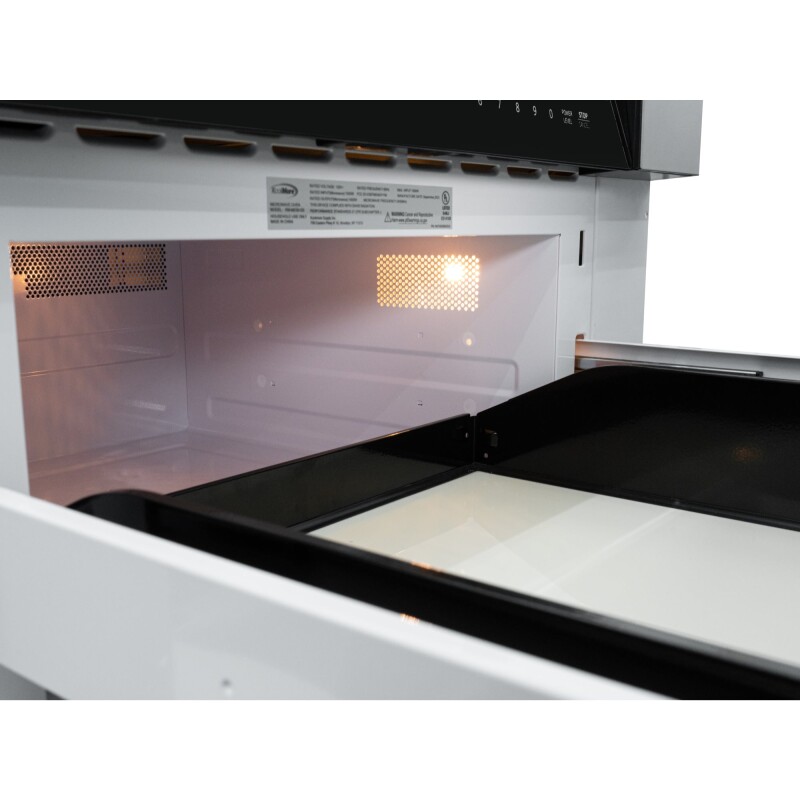 30 in. Microwave Drawer, 1.2 cu. ft. Capacity in Stainless-Steel KMMD30SS, product image 2 of 13