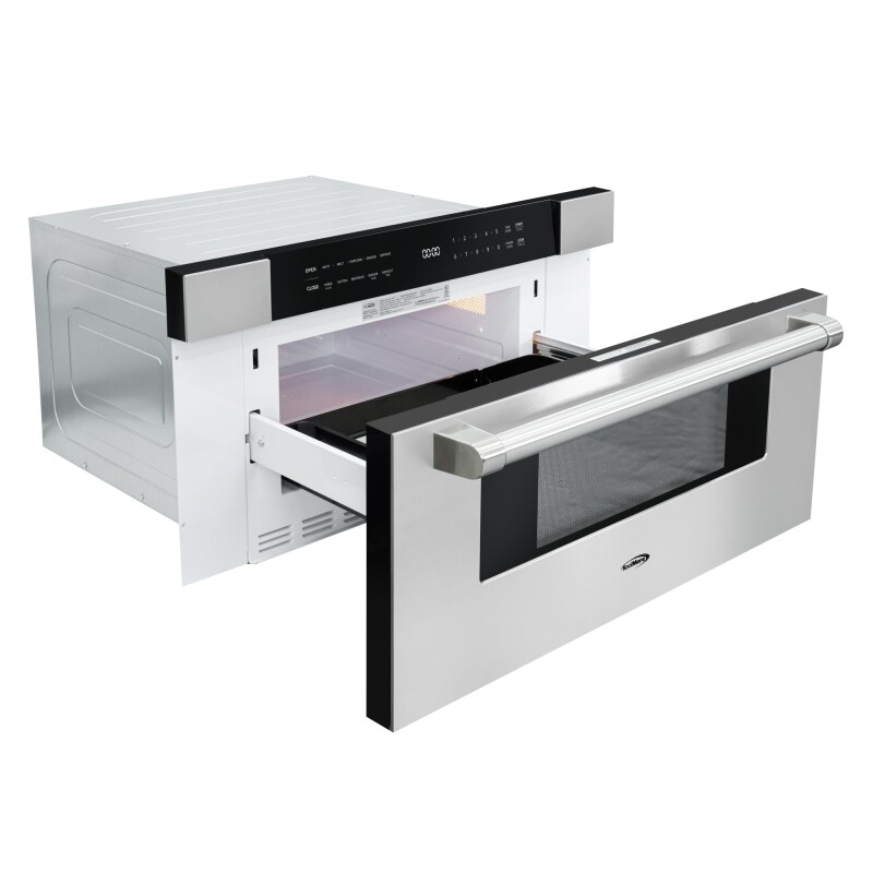 30 in. Microwave Drawer, 1.2 cu. ft. Capacity in Stainless-Steel KMMD30SS, product image 10 of 13