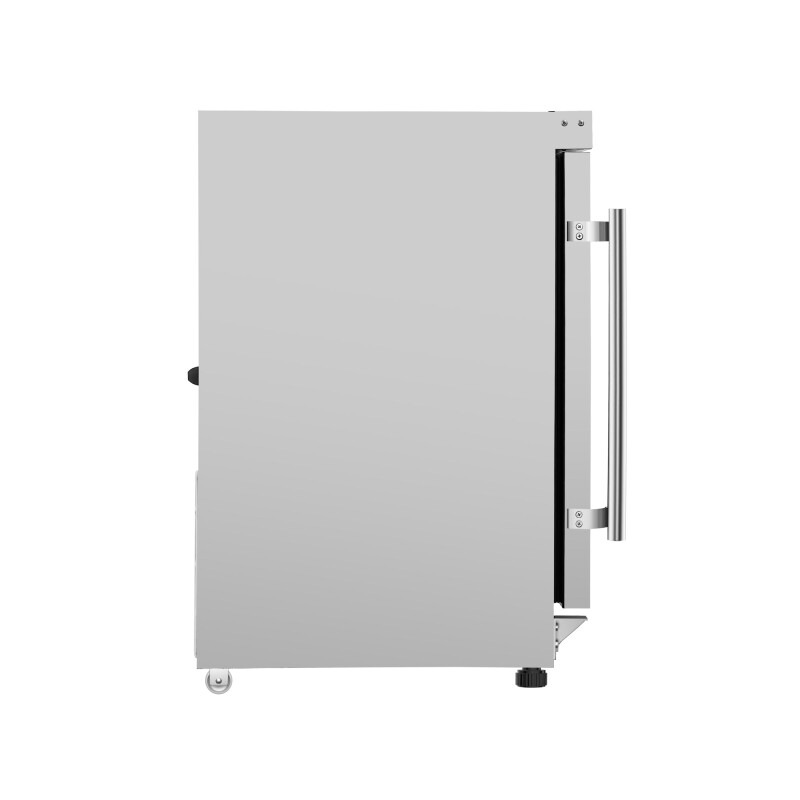 24 in. Commercial Countertop Display Freezer in White with Stainless Steel and Glass Door, 4.6 Cu. ft KMMDF46GD