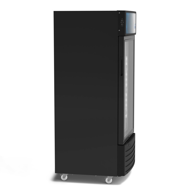 6 cu. ft. One Glass Door Commercial Display Merchandiser Refrigerator KMMDR1D6C