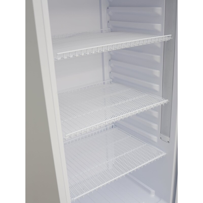 24 in. One-Door Commercial Merchandiser Refrigerator in White,12 cu. ft KMMDR1GD12CWH