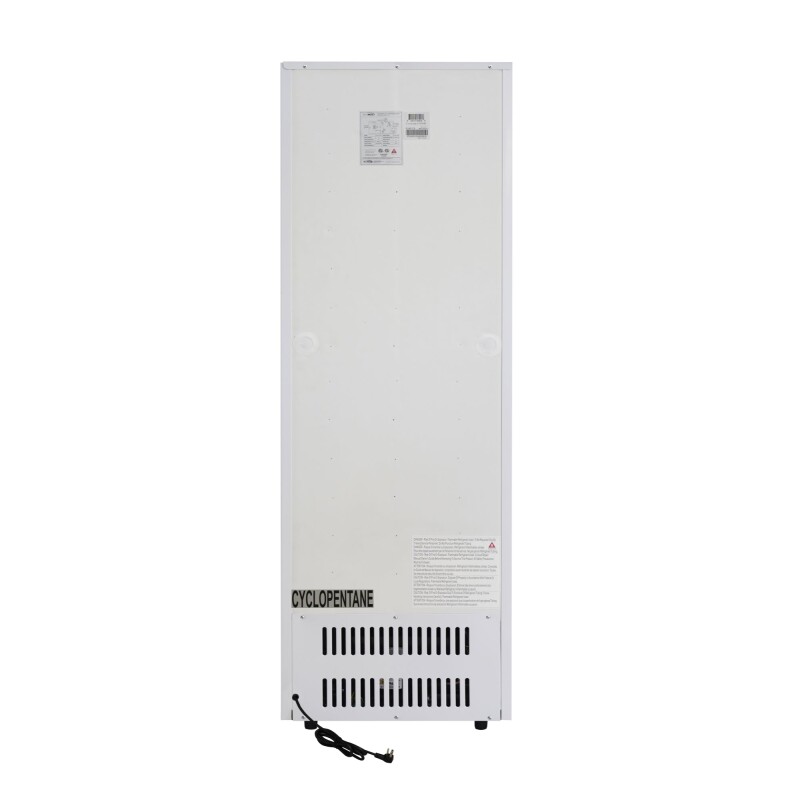 24 in. One-Door Commercial Merchandiser Refrigerator in White,12 cu. ft KMMDR1GD12CWH