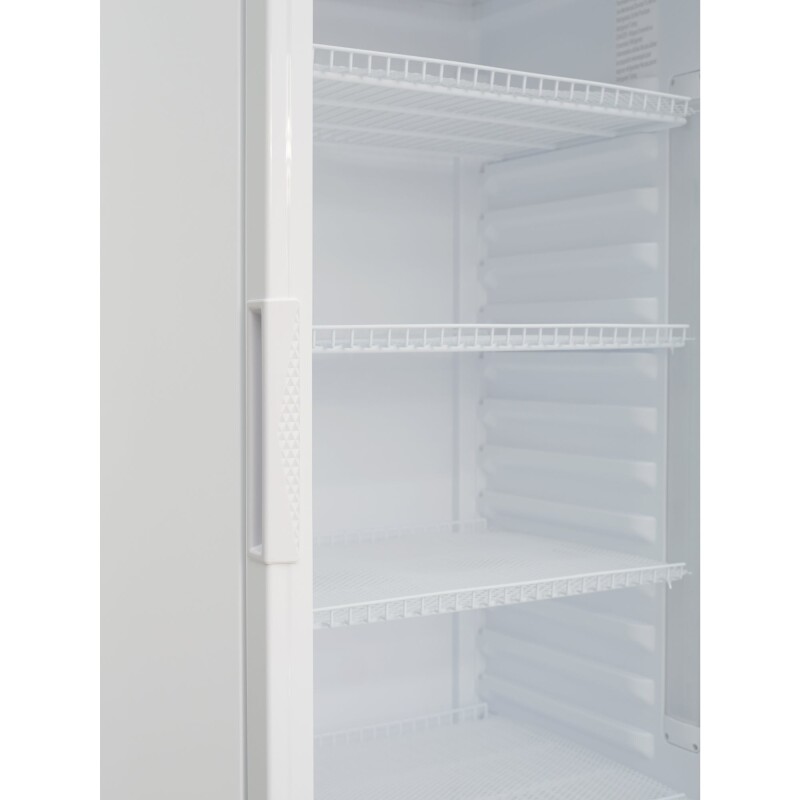 24 in. One-Door Commercial Merchandiser Refrigerator in White,12 cu. ft KMMDR1GD12CWH