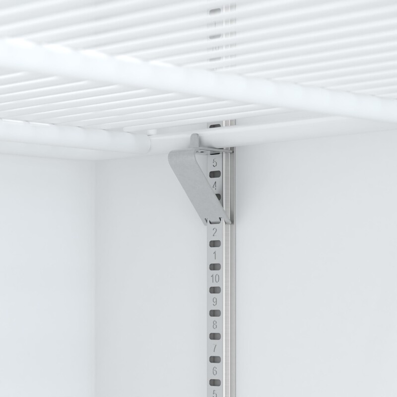 47 in. Commercial 2-Glass Door Merchandiser Refrigerator, 29 cu. ft. in White KMMDR2GD47