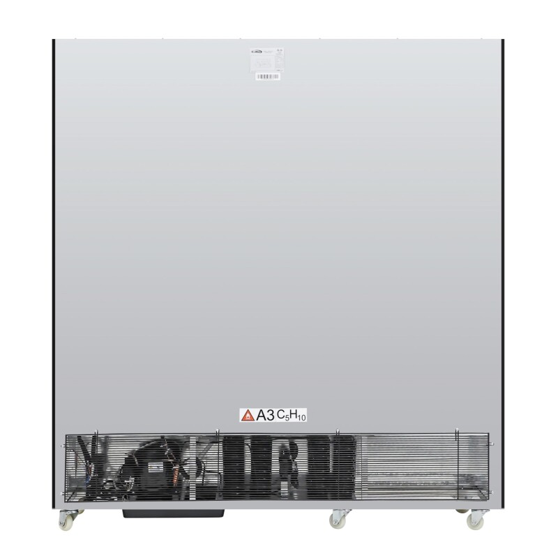 71 in. Commercial 3 Fully Glass Door Merchandiser Refrigerator, 46 cu. ft., ETL Listed in Black KMMDR3FGD