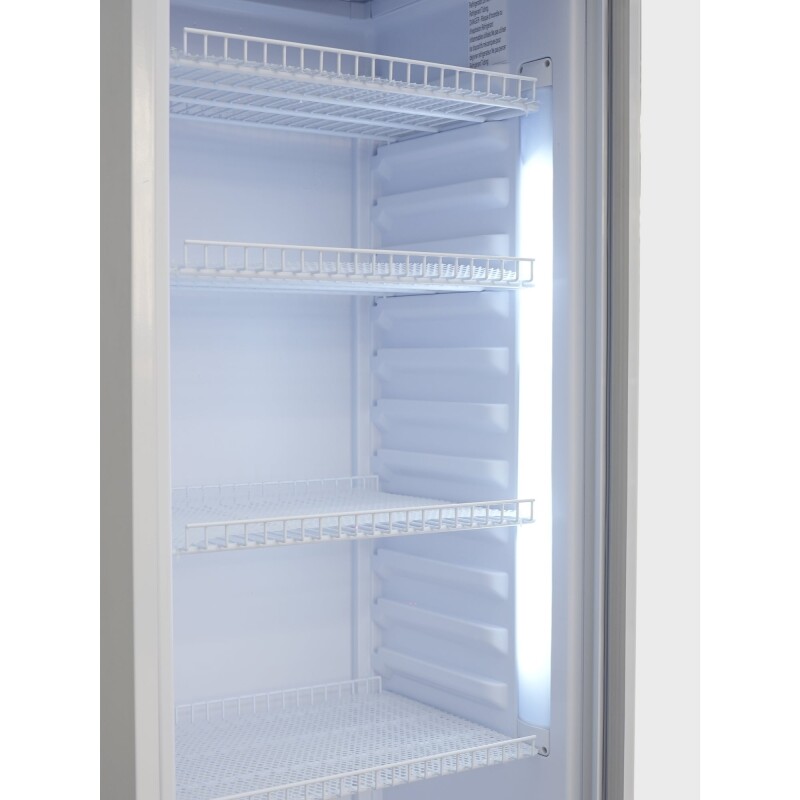 22 in. One-Door Commercial Merchandiser Refrigerator in White, 9 cu. ft KMMDR9CPWH