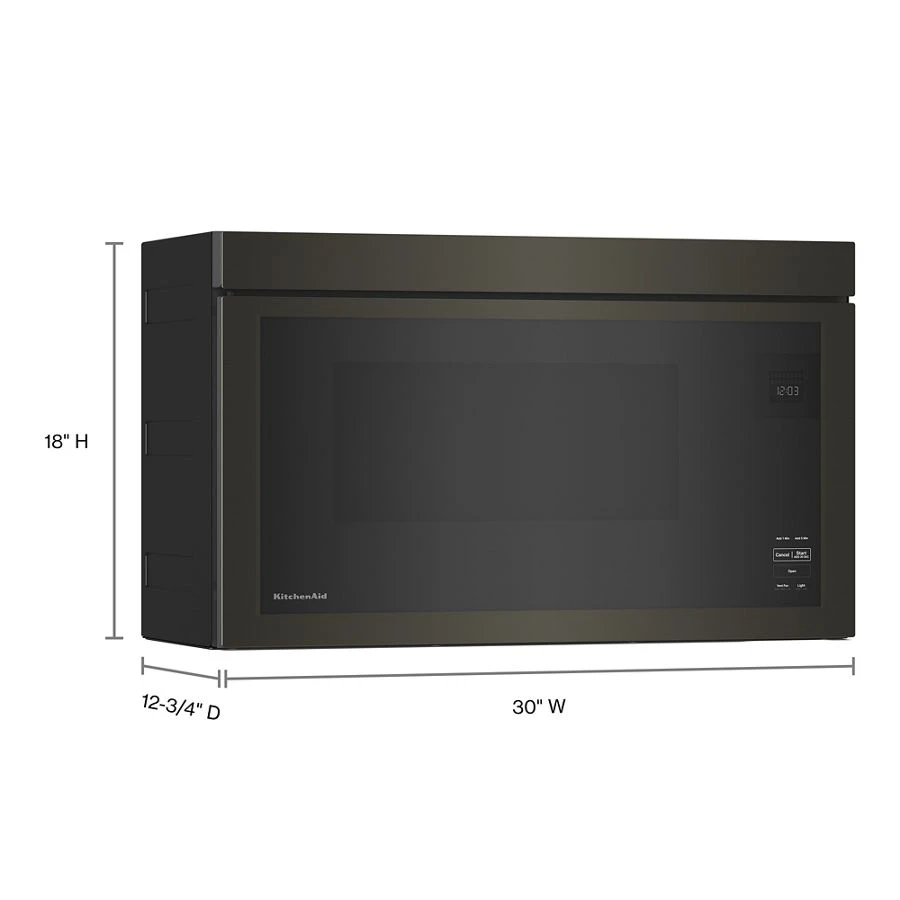 Kitchenaid® Over-the-range Microwave With Flush Built-in Design KMMF330PBS