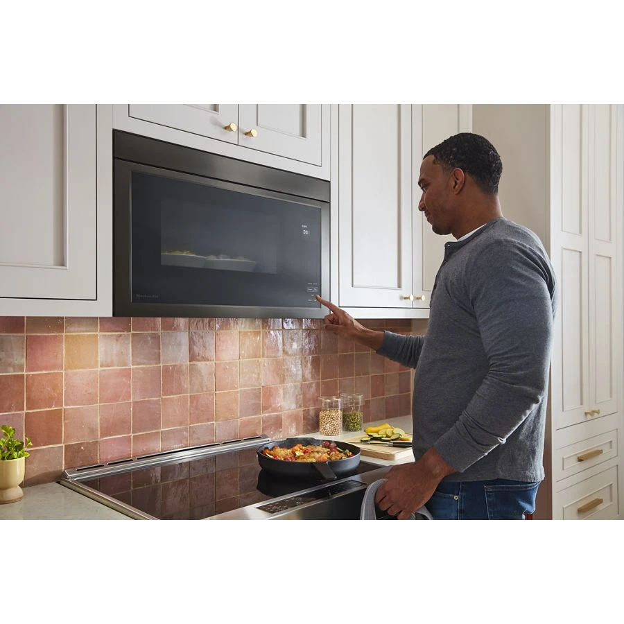 Kitchenaid® Over-the-range Microwave With Flush Built-in Design KMMF330PBS