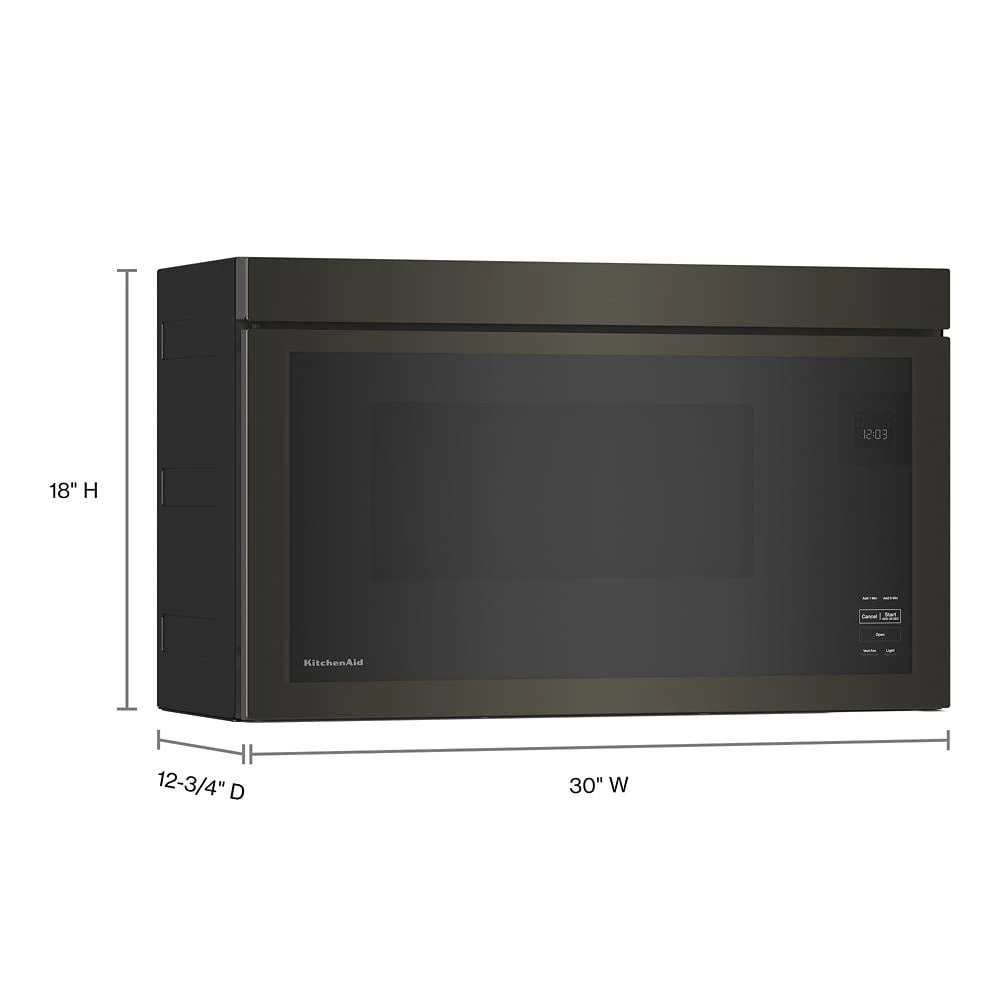 Over-The-Range Microwave with Flush Built-In Design view 13
