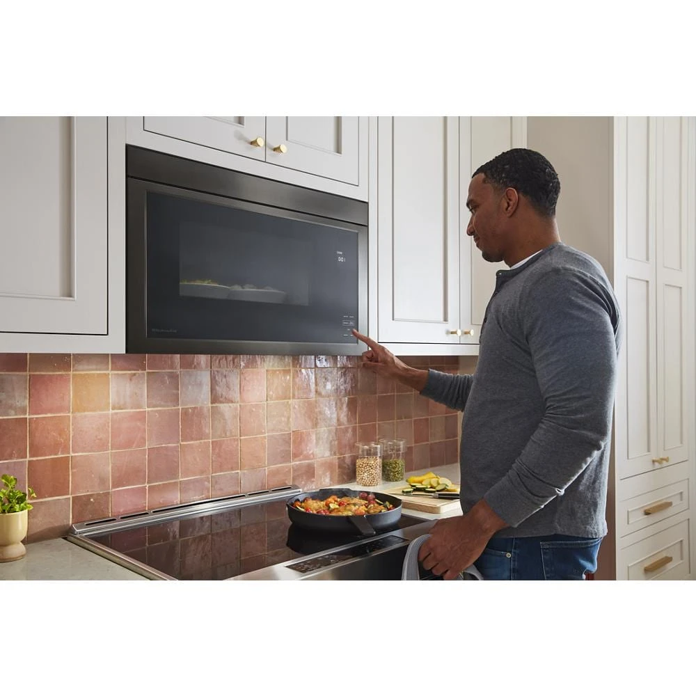 Over-The-Range Microwave with Flush Built-In Design view 2