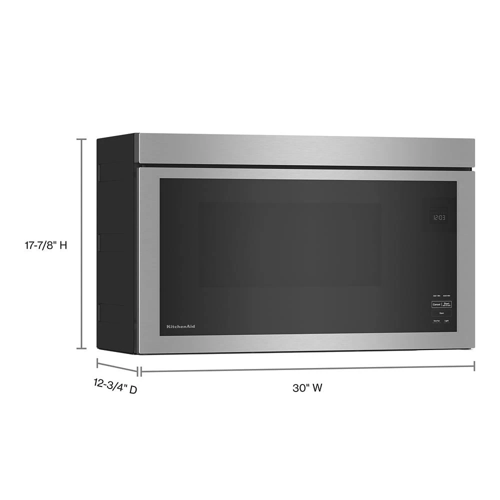 Over-The-Range Microwave with Flush Built-In Design view 6