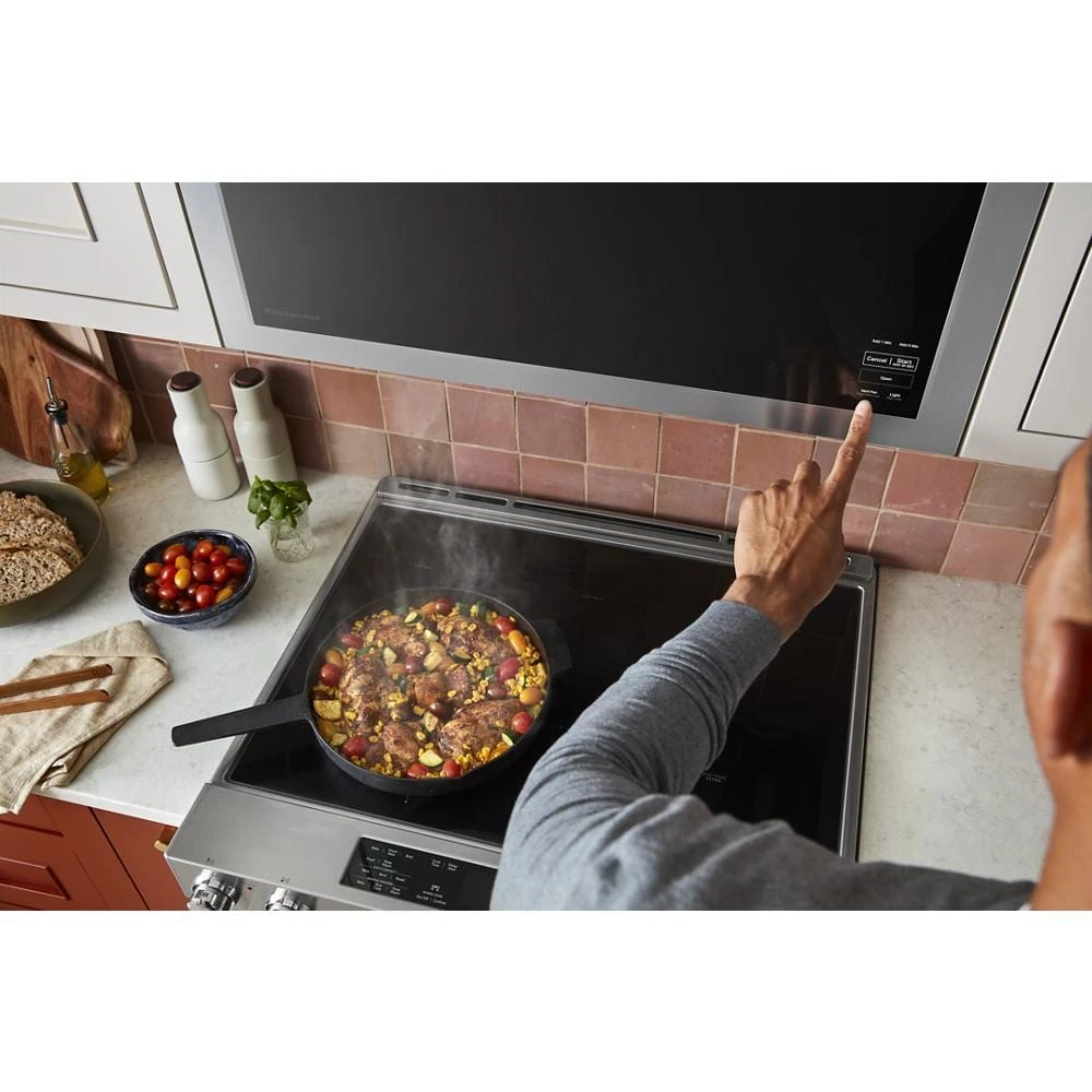 Over-The-Range Microwave with Flush Built-In Design view 11