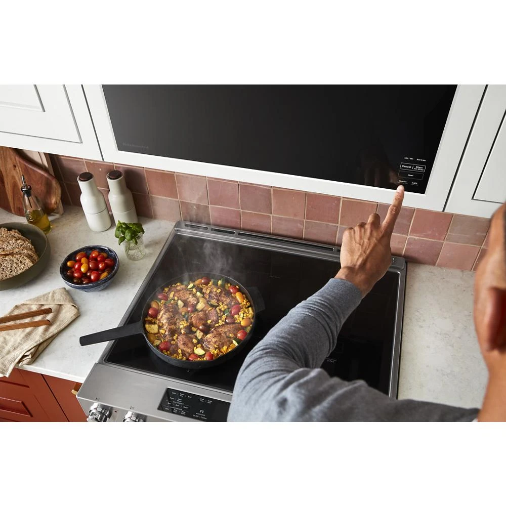 Over-The-Range Microwave with Flush Built-In Design view 6