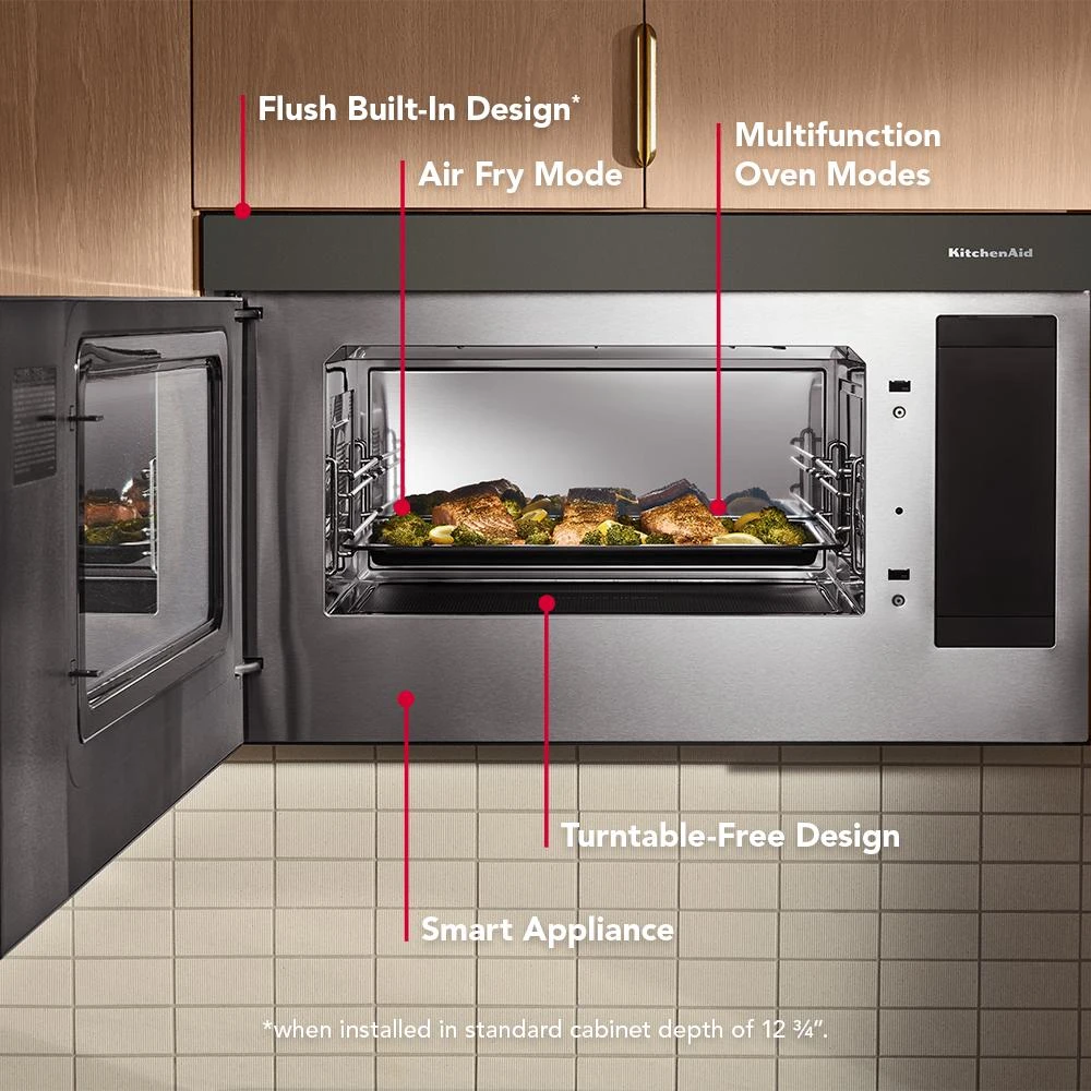 Multifunction Over-the-Range Microwave Oven with Flush Built-In Design view 7