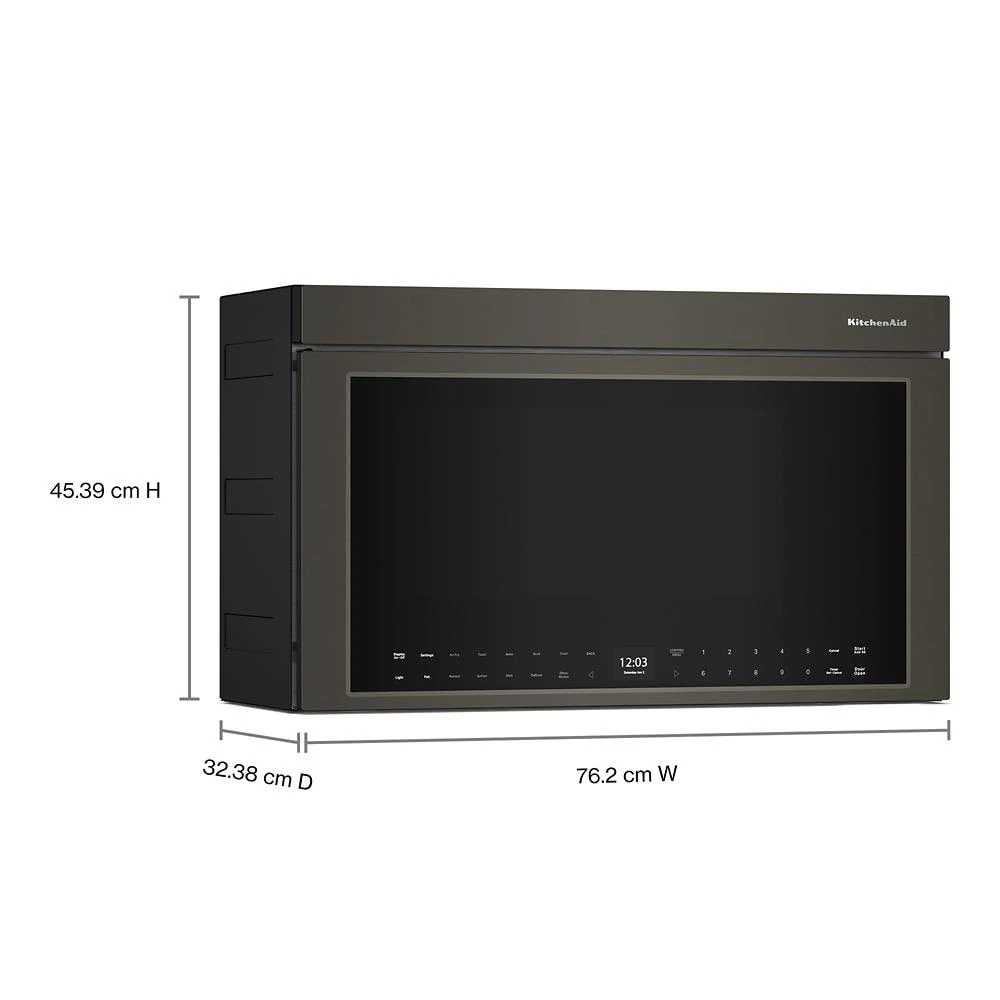 Multifunction Over-the-Range Microwave Oven with Flush Built-In Design view 6