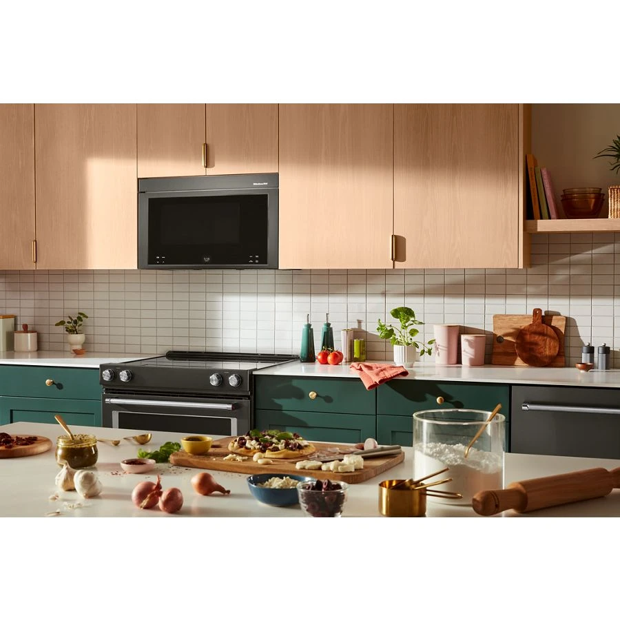 Kitchenaid® Multifunction Over-the-range Oven With Flush Built-in Design KMMF530PBS