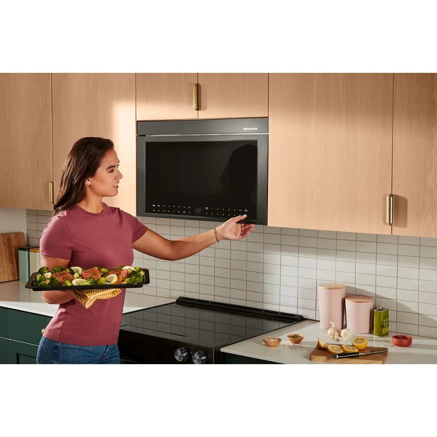 Kitchenaid® Multifunction Over-the-range Oven With Flush Built-in Design KMMF530PBS