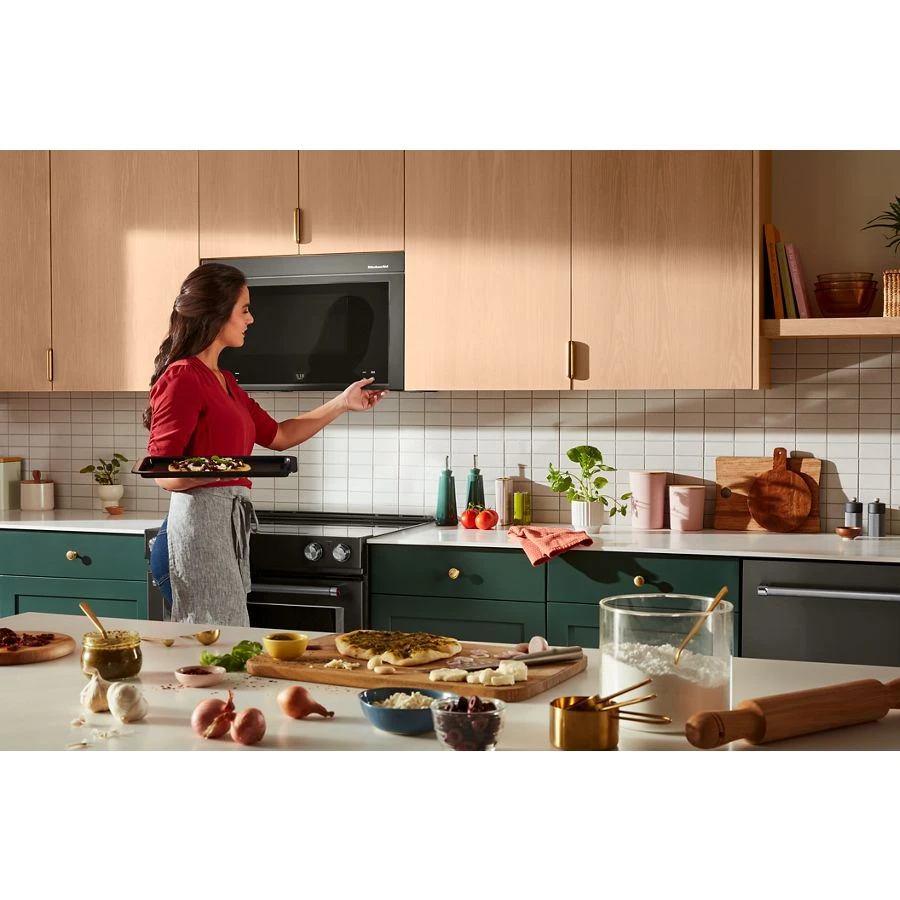Kitchenaid® Multifunction Over-the-range Oven With Flush Built-in Design KMMF530PBS