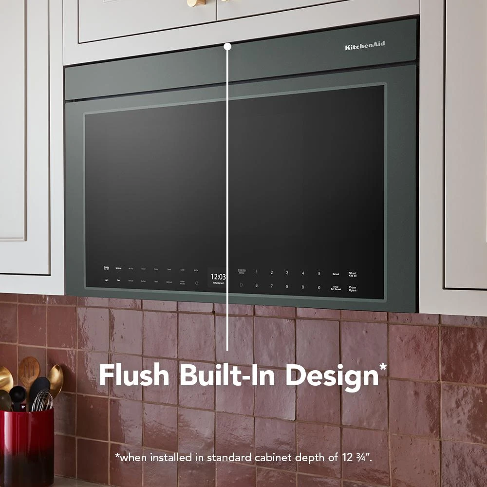 Multifunction Over-the-Range Microwave Oven with Flush Built-In Design view 8