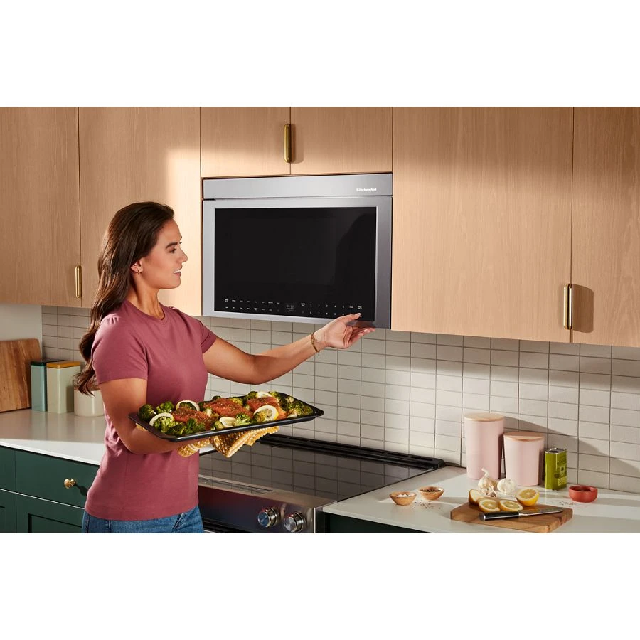 Multifunction Over-the-Range Oven with Flush Built-In Design view 9