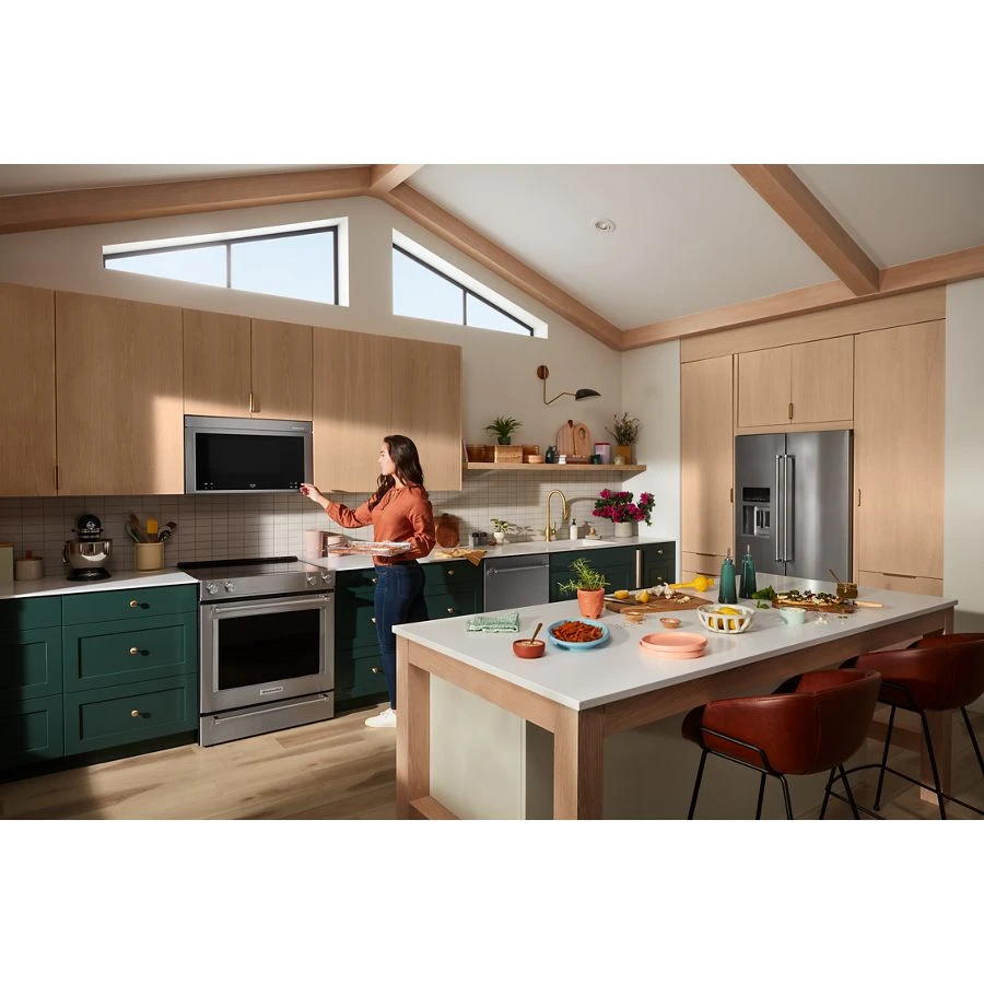 Multifunction Over-the-Range Oven with Flush Built-In Design view 10