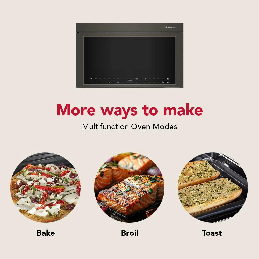 Multifunction Over-the-Range Microwave Oven with Infrared Sensor Modes view 15