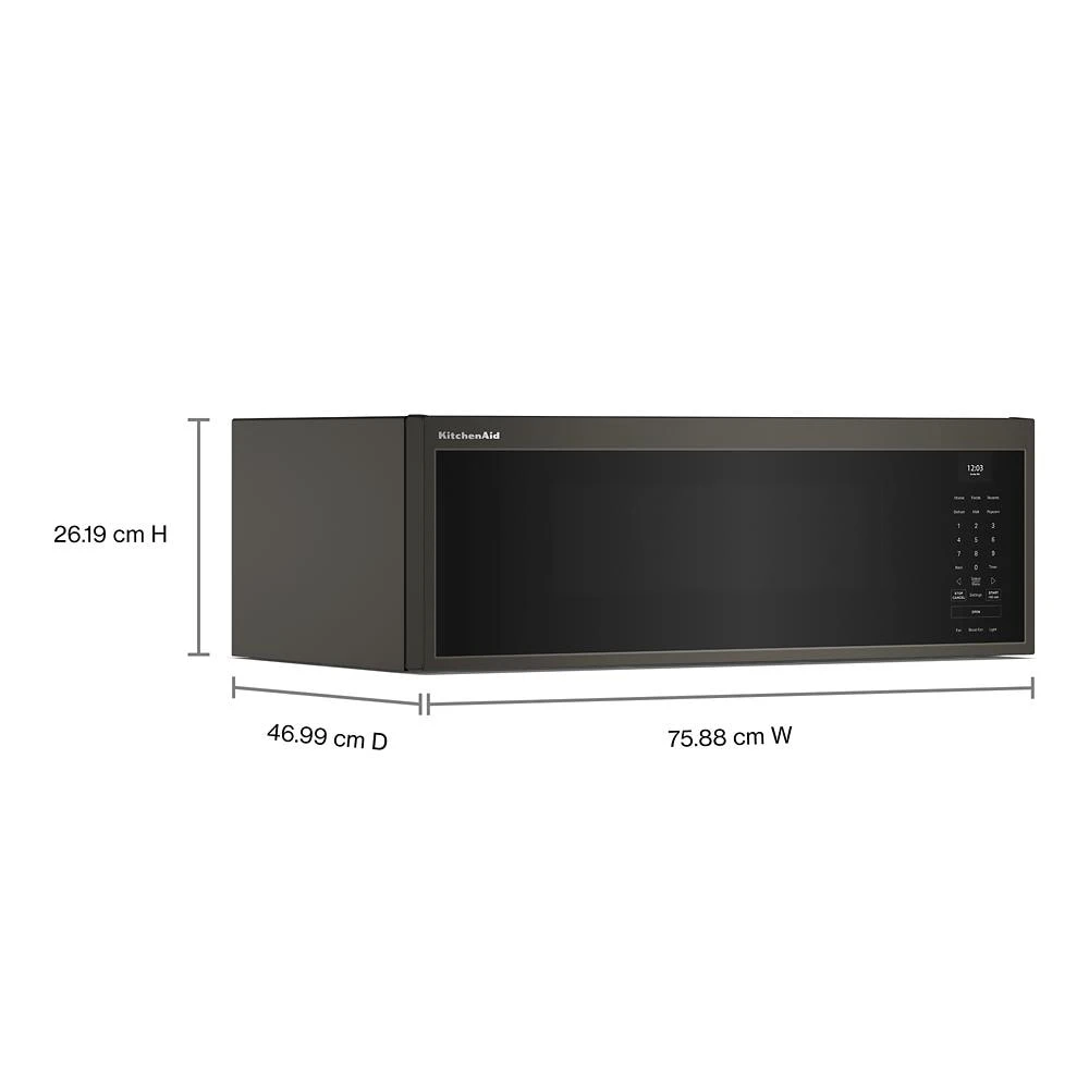 Smart Low Profile Microwave Hood Combination with Dual Fan Ventilation view 11