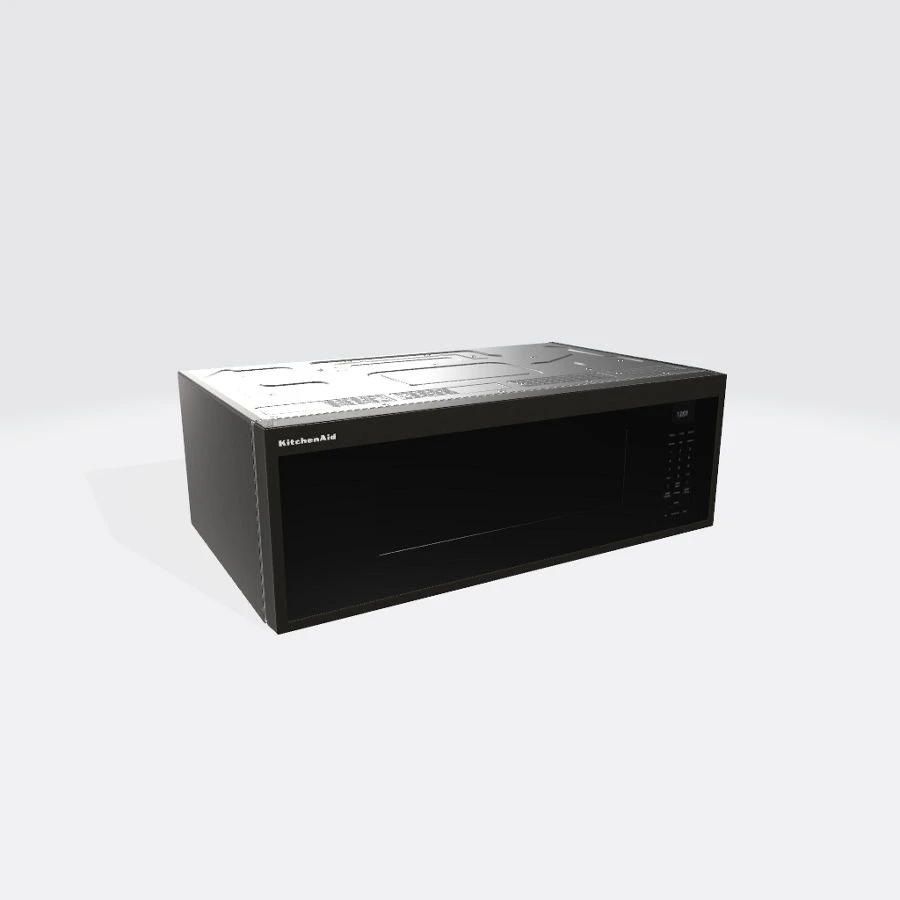 Smart Low Profile Microwave Hood Combination With Dual Fan Ventilation KMML550RBE